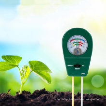 Good quality  3-way humidity soil tester soil ph meter moisture tester meter plant soil fertility tester for garden plants